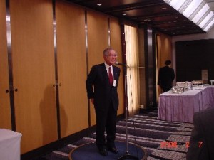 三田法曹会・元会長中村先生