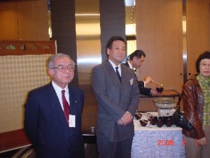 三田法曹会・中村元会長と野崎幹事長